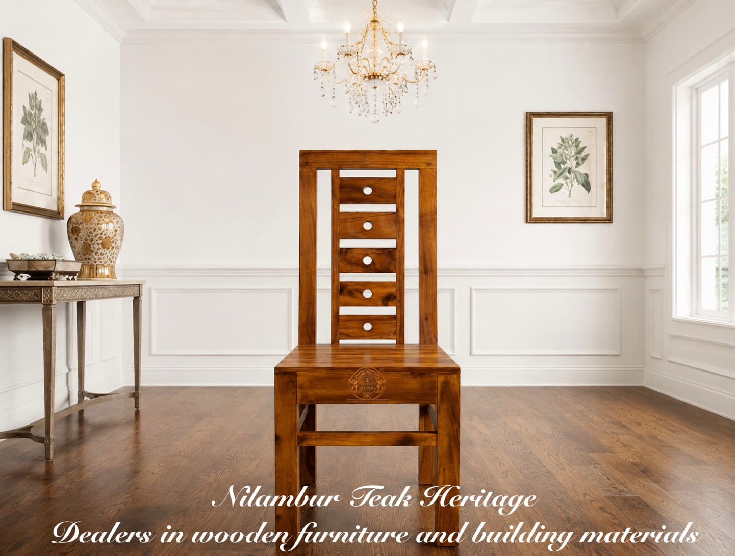 Artisan Cutout High-Back Dining Chair