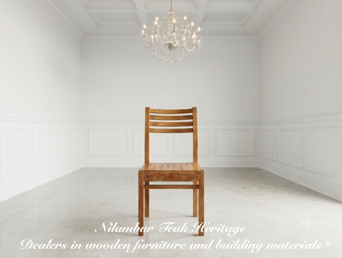 Classic Slatted Dining Chair