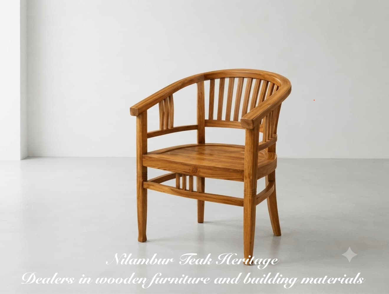 Semi-Circular Barrel Bedroom Accent Chair, MPN-CHP05