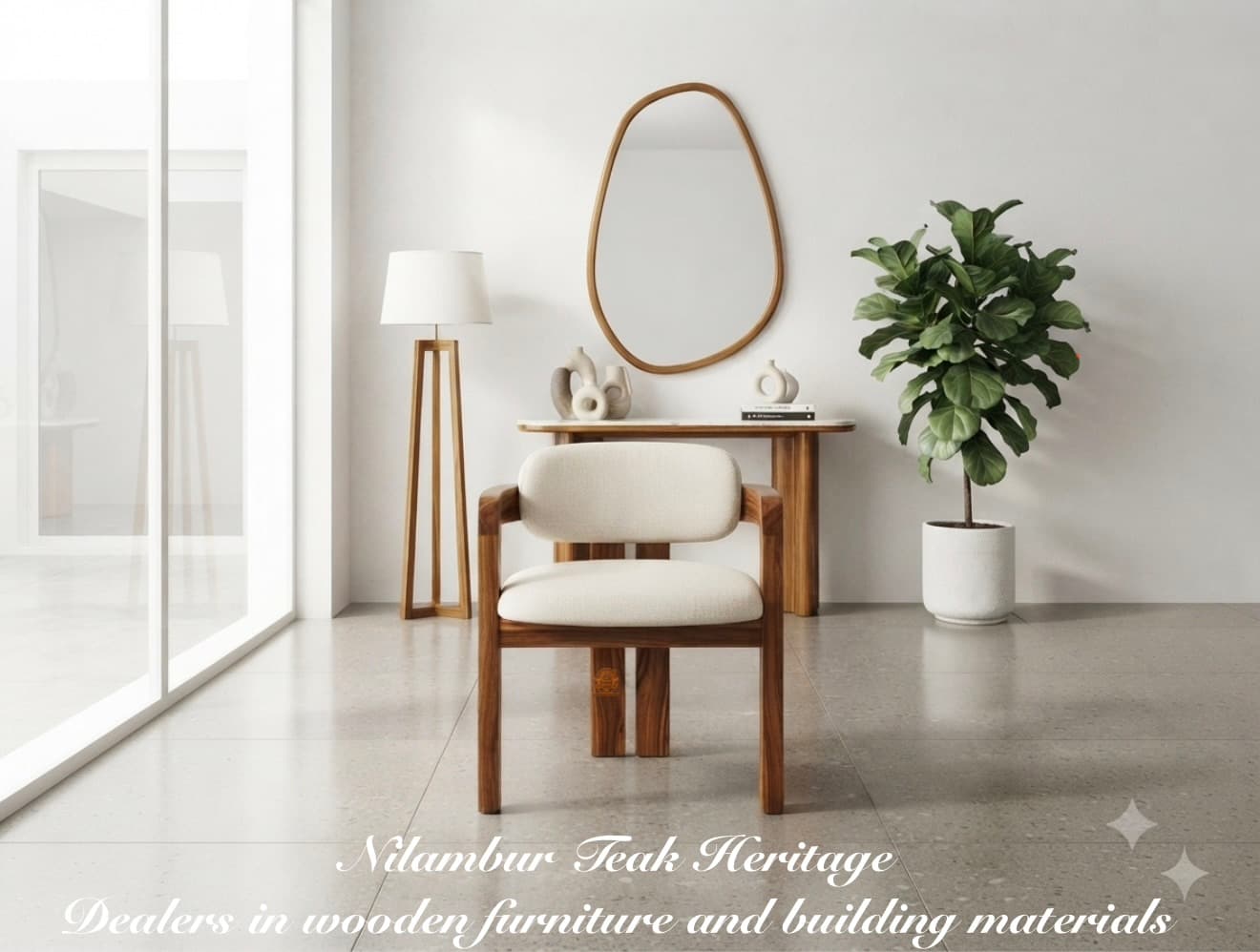 Upholstered Arm Dining Chair