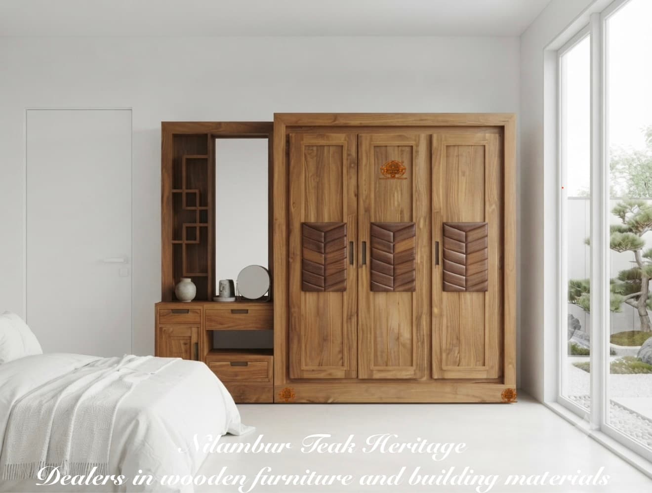 Integrated Vanity Wardrobe