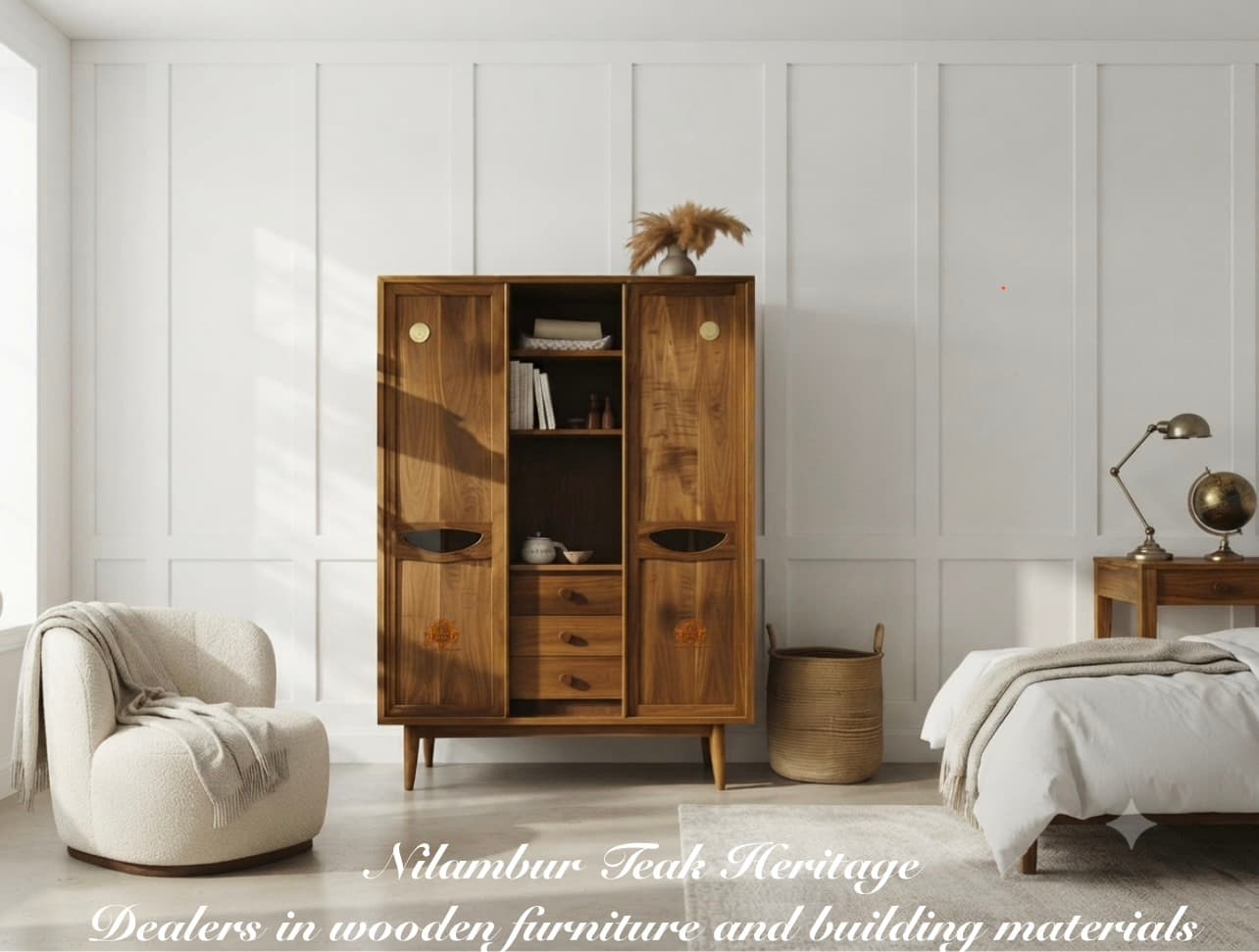 Executive Display Bookshelf and Storage Cabinet